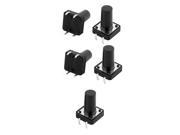 5Pcs 12mmx12mmx16mm PCB Momentary Tactile Tact Push Button Switch 4 Pin DIP