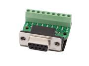 DB9 Serial Female Adapter Connector 9 Position Signal Module