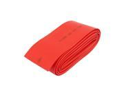 35mm Diameter PVC Insulated Heat Shrinkable Tube Battery Wrap Red 4M Length