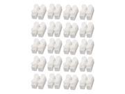 20Pcs 250V 10A Electrical Wire Connector 2 Position Barrier Clamp Terminal Block