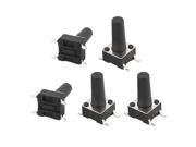 5Pcs 6mmx6mmx12mm SMD PCB Momentary Tactile Tact Push Button Switch 4 Pin DIP