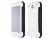 10000 mAh Solar Charger Dual USB Power Bank Phone Battery W Flashlight Compass