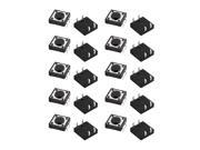 20Pcs 12mmx12mmx4.3mm PCB Momentary Tactile Tact Push Button Switch 4 Pin DIP