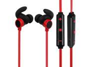 bluetooth 4.1 Wireless Headphone In ear Earbuds Headset Red for Running Exercise