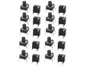 20Pcs 6mmx6mmx7mm Momentary Tactile Tact Push Button Switch 4 Pin DIP