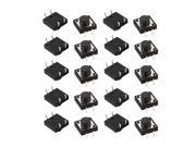 20Pcs 12mmx12mmx7mm PCB Momentary Tactile Tact Push Button Switch 4 Pin DIP