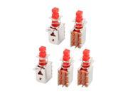5Pcs 6 Pin 2mm Pitch Mini Micro Push Button Switch for Disinfection Cabinet