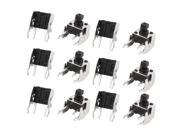 12Pcs 4 Pin 6x6x7.3mm Panel PCB Momentary Tactile Tact Push Button Switch DIP