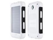 10000m Ah Solar Charger Dual USB Power Bank Phone Battery W Flashlight Compass