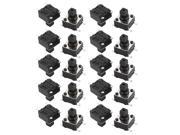 20 Pcs 6mmx6mmx7.3mm PCB Momentary Tactile Tact Push Button Switch 4 Pin DIP