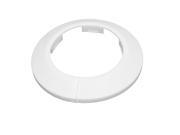 63mm Plastic Wall Flange Radiator Water Pipe Cover Collar White 63mm Plastic Wall Flange Radiator Water Pipe Cover Collar White