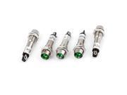 Unique Bargains DC 24V 8mm Power Illuminated Green Light Signal Indicator Pilot Lamp 5 Pcs Unique Bargains DC 24V 8mm Power Illuminated Green Light Signal Indicator Pilot Lamp 5 Pcs