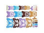 Living Room Decor Butterfly Pattern Removable Wall Decor Sticker Wallpaper Decal Living Room Decor Butterfly Pattern Removable Wall Decor Sticker Wallpaper Decal