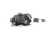 50 Pcs Gray Plastic Splash Guard Defender Weatherstrip Mat Clip for Buick 50 Pcs Gray Plastic Splash Guard Defender Weatherstrip Mat Clip for Buick