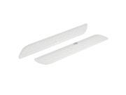 Unique Bargains 2 Pcs White Plastic Bumper Fender Guard Sticker Protector for Car Unique Bargains 2 Pcs White Plastic Bumper Fender Guard Sticker Protector for Car