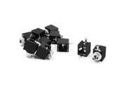10 Pcs 3 Pins Chassis Mount Female 3.5mm Mono Jacks Socket Connectors 10 Pcs 3 Pins Chassis Mount Female 3.5mm Mono Jacks Socket Connectors