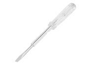 Unique Bargains 4mm Slotted Head Screwdriver Nonslip Clear Blue Grip Electroprobe 100-500VAC Unique Bargains 4mm Slotted Head Screwdriver Nonslip Clear Blue Grip Electroprobe 100-500VAC