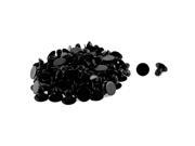 Global Bargains 100 Pcs Plastic Splash Defender Push-Type Mat Rivets Clips for Honda Toyota Global Bargains 100 Pcs Plastic Splash Defender Push-Type Mat Rivets Clips for Honda Toyota
