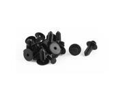 15 Pcs 8mm Hole Plastic Rivets Fasteners Bumper Fender Clips Black for BMW 15 Pcs 8mm Hole Plastic Rivets Fasteners Bumper Fender Clips Black for BMW