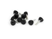 Global Bargains M5 x 20mm Male Thread Plastic Knurled Head Clamping Knob Jig Black 10pcs Global Bargains M5 x 20mm Male Thread Plastic Knurled Head Clamping Knob Jig Black 10pcs