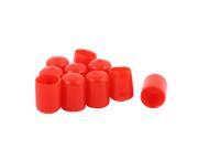 Global Bargains 10Pcs 18mm Inner Dia Vinyl End Cap Wire Cable Tube Cover Protector Global Bargains 10Pcs 18mm Inner Dia Vinyl End Cap Wire Cable Tube Cover Protector