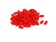 7mm Inner Dia Rubber Insulated End Cap Screw Thread Protector Cover Red 100pcs 7mm Inner Dia Rubber Insulated End Cap Screw Thread Protector Cover Red 100pcs