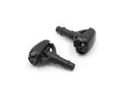 2Pcs Plastic Car Front Windshield Washer Wiper Water Spray Nozzle for Mitsubishi 2Pcs Plastic Car Front Windshield Washer Wiper Water Spray Nozzle for Mitsubishi