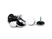 Advertising Cabinet Glass Decorative 22mm Dia Mirror Screw Nails Fastener 8pcs Advertising Cabinet Glass Decorative 22mm Dia Mirror Screw Nails Fastener 8pcs