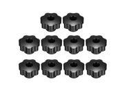 Unique Bargains 10 Pcs M8 Thread Diameter Screw On Type Clamping Star Knob 40mm Dia Unique Bargains 10 Pcs M8 Thread Diameter Screw On Type Clamping Star Knob 40mm Dia