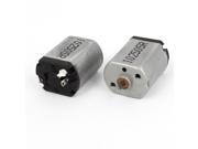 Unique Bargains 2pcs DC 3-6V 10500RPM Output Speed Micro Electric Motor Unique Bargains 2pcs DC 3-6V 10500RPM Output Speed Micro Electric Motor