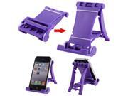 Unique Bargains Purple Foldable Multi Stand Holder for iPhone 5 5G 4 4S 4G 4S 4GS Unique Bargains Purple Foldable Multi Stand Holder for iPhone 5 5G 4 4S 4G 4S 4GS