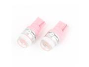 Global Bargains 2 x T10 1.5W LED Bulb Light Pink DC 12V for Truck Car Dashboard Trunk Global Bargains 2 x T10 1.5W LED Bulb Light Pink DC 12V for Truck Car Dashboard Trunk