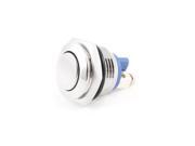 Global Bargains Round Stainless SPST Non Locking Push Button Switch AC 250V 5A Global Bargains Round Stainless SPST Non Locking Push Button Switch AC 250V 5A