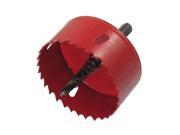 Unique Bargains Unique Bargains 9mm Triangle Shank Spring Wrap Twist Drilling Bit 75mm Dia Hole Saw Red Unique Bargains Unique Bargains 9mm Triangle Shank Spring Wrap Twist Drilling Bit 75mm Dia Hole Saw Red