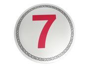 Unique Bargains Fashion Show Hotel Door Arabic Numeral Marking Number 7 Sign Sticker Unique Bargains Fashion Show Hotel Door Arabic Numeral Marking Number 7 Sign Sticker