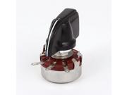 WTH118-1A 2W 22K Ohm Rotary Taper Carbon Film Potentiometer Pots w Control Knob WTH118-1A 2W 22K Ohm Rotary Taper Carbon Film Potentiometer Pots w Control Knob