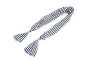Global Bargains Lady Dark Blue White Streaks Printed Adjustable Bendy Wired Bunny Ear Headband Global Bargains Lady Dark Blue White Streaks Printed Adjustable Bendy Wired Bunny Ear Headband