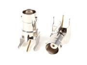 Unique Bargains 2 Pcs Right Angle BNC Female Soldering PCB Mounting Connector Adapter Unique Bargains 2 Pcs Right Angle BNC Female Soldering PCB Mounting Connector Adapter
