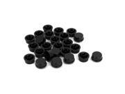 24Pcs Black Plastic Touch Tactile Switch Button Protect Cover Caps 24Pcs Black Plastic Touch Tactile Switch Button Protect Cover Caps