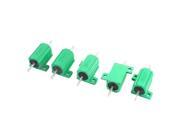 Unique Bargains 25W 68 Ohm Axial Aluminum Clad Wire Wound Resistors Green 5 Pcs Unique Bargains 25W 68 Ohm Axial Aluminum Clad Wire Wound Resistors Green 5 Pcs