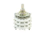 Unique Bargains KCZ3*11 3P11T 3 Pole 11 Throw Three Decks Band Channel Rotary Switch Unique Bargains KCZ3*11 3P11T 3 Pole 11 Throw Three Decks Band Channel Rotary Switch