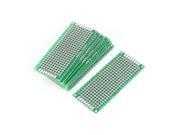 Unique Bargains 10pcs Double Sided Prototyping Experiment Matrix Universal PCB Board 3cm x 7cm Unique Bargains 10pcs Double Sided Prototyping Experiment Matrix Universal PCB Board 3cm x 7cm