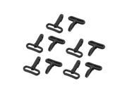 Luggage Bag Plastic Webbing Strap Swivel Rotary Snap Hooks Buckle Black 10 Pcs Luggage Bag Plastic Webbing Strap Swivel Rotary Snap Hooks Buckle Black 10 Pcs
