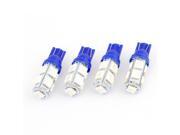 4PCS T10 194 192 501 W5W 5050 SMD 9 LEDs Bulbs Interior Side Wedge Light Blue 4PCS T10 194 192 501 W5W 5050 SMD 9 LEDs Bulbs Interior Side Wedge Light Blue