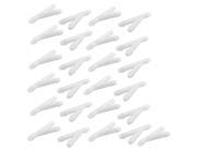 Global Bargains 25Pcs White 4mm Diameter Y Type PP-R Pipe Fittings Adapter Connector Global Bargains 25Pcs White 4mm Diameter Y Type PP-R Pipe Fittings Adapter Connector