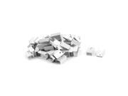 Aluminium Heat Diffuse Cooling Fin Cooler Silver Tone 22mm x 15mm x 10mm 62 Pcs Aluminium Heat Diffuse Cooling Fin Cooler Silver Tone 22mm x 15mm x 10mm 62 Pcs