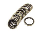20pcs 22mmx30mm Rubber Metal Combination Ring Resistant Oil Sealing Ring Gasket 20pcs 22mmx30mm Rubber Metal Combination Ring Resistant Oil Sealing Ring Gasket