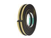 2pcs 2M 8mm x 8mm Single-side Adhesive Shockproof Sponge Foam Tape Yellow Black 2pcs 2M 8mm x 8mm Single-side Adhesive Shockproof Sponge Foam Tape Yellow Black