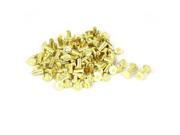 Brass Plated Chicago Screws Binding Posts Docking Rivet 5mmx10mm 50pcs Brass Plated Chicago Screws Binding Posts Docking Rivet 5mmx10mm 50pcs