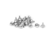 Computer PC Case Nickel Plated Knurled Phillips Head Thumb Screw M3 x 6mm 20pcs Computer PC Case Nickel Plated Knurled Phillips Head Thumb Screw M3 x 6mm 20pcs